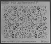 ibicci Lace Panel stencil 8"